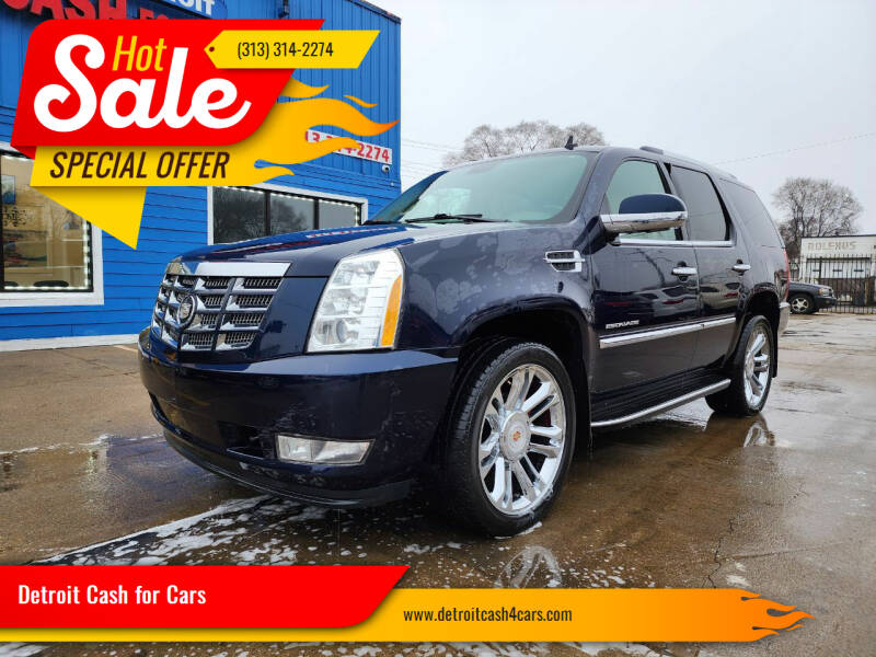2009 Cadillac Escalade for sale at Detroit Cash for Cars in Warren MI