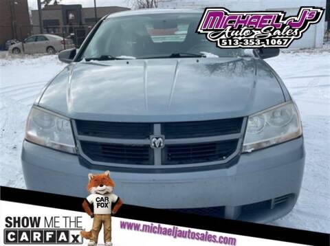2010 Dodge Avenger for sale at MICHAEL J'S AUTO SALES in Cleves OH