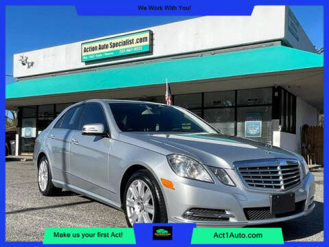 2013 Mercedes-Benz E-Class for sale at Action Auto Specialist in Norfolk VA