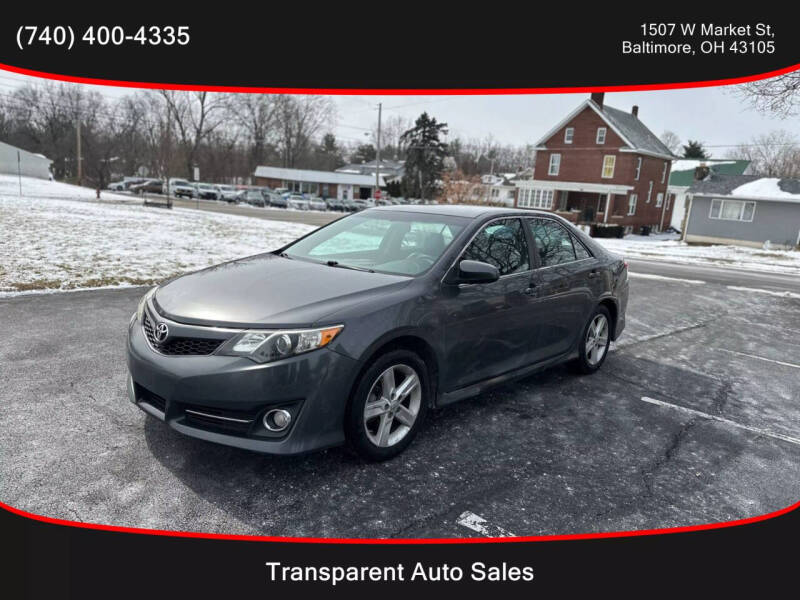 2012 Toyota Camry for sale at Transparent Auto Sales LLC in Baltimore OH