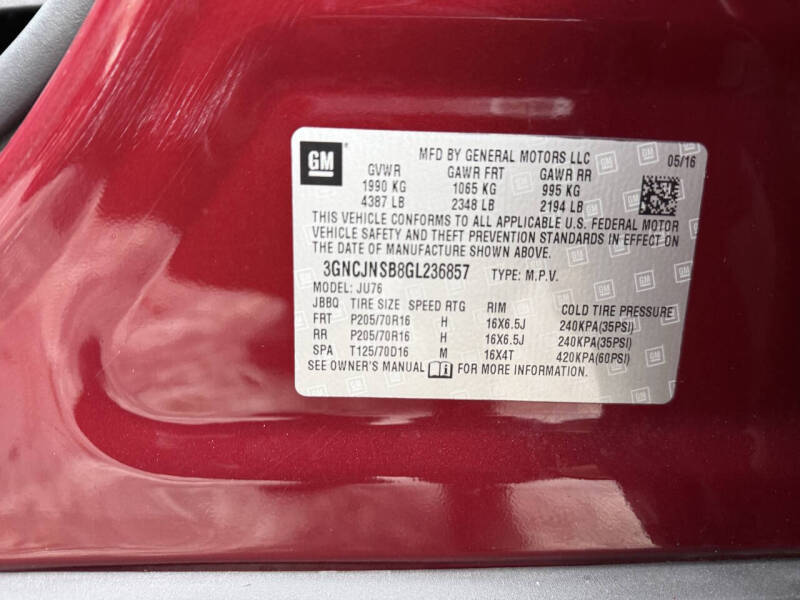 2016 Chevrolet Trax LS