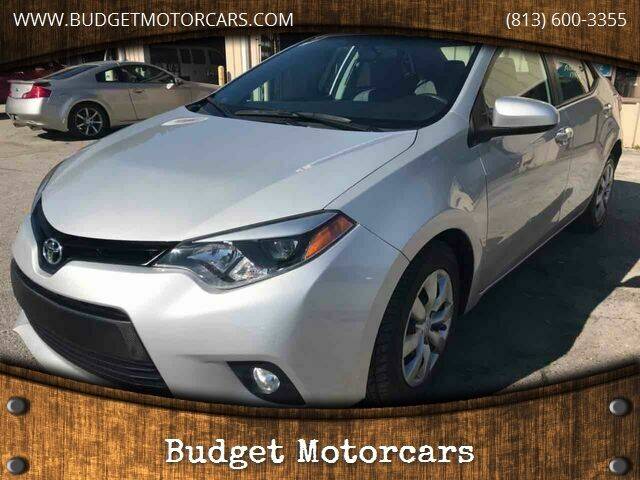 2014 Toyota Corolla for sale at Budget Motorcars in Tampa FL
