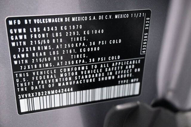 2022 Volkswagen Taos SE