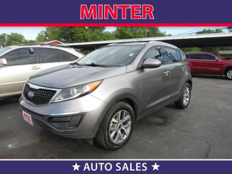 2015 Kia Sportage for sale at Minter Auto Sales in South Houston TX