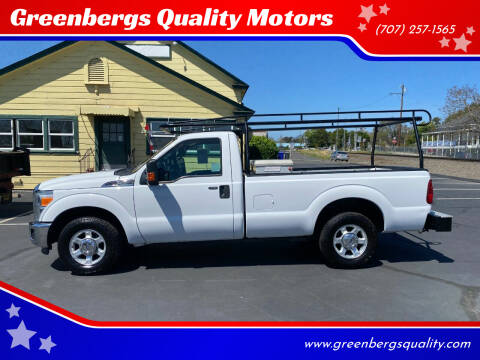 2013 Ford F-250 Super Duty for sale at Greenbergs Quality Motors in Napa CA
