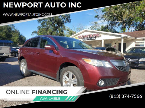 2013 Acura RDX for sale at NEWPORT AUTO INC in Tampa FL