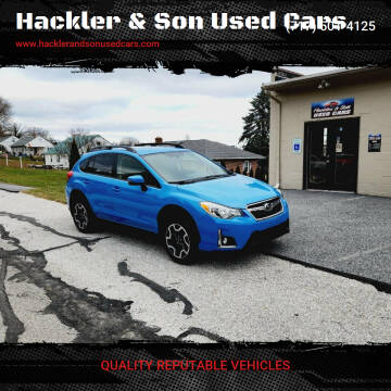 2016 Subaru Crosstrek for sale at Hackler & Son Used Cars in Red Lion PA