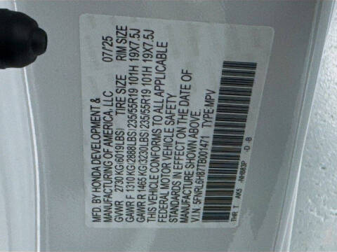 2026 Honda Odyssey Touring