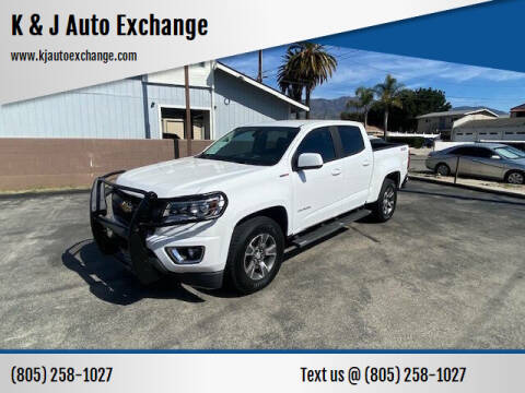2017 Chevrolet Colorado for sale at K & J Auto Exchange in Santa Paula CA