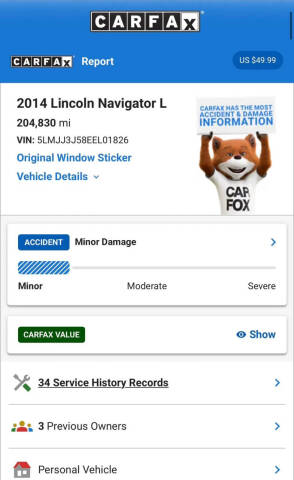 2014 Lincoln Navigator L