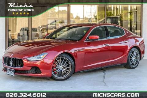 2015 Maserati Ghibli for sale at Mich's Foreign Cars in Hickory NC