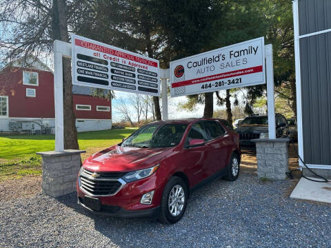 2018 Chevrolet Equinox for sale at Caulfields Family Auto Sales in Bath PA