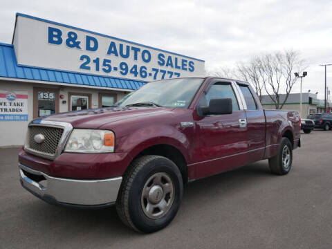 2006 Ford F-150 for sale at B & D Auto Sales Inc. in Fairless Hills PA