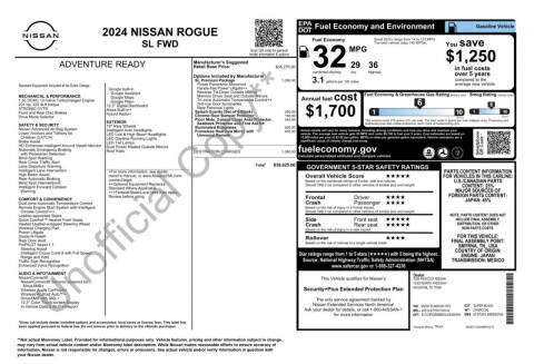 2024 Nissan Rogue SL