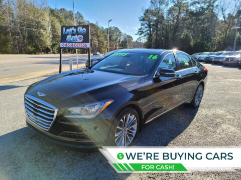 2016 Hyundai Genesis for sale at Let's Go Auto in Florence SC