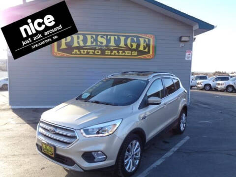 2018 Ford Escape for sale at PRESTIGE AUTO SALES in Spearfish SD