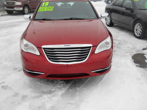 2013 Chrysler 200 for sale at Shaw Motor Sales in Kalkaska MI