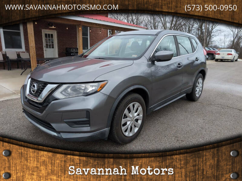 2017 Nissan Rogue for sale at Savannah Motors in Whiteside MO