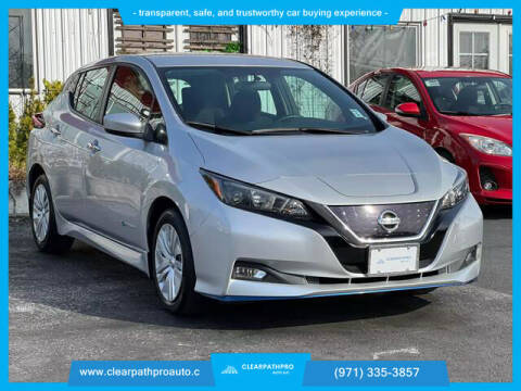 2018 Nissan LEAF for sale at CLEARPATHPRO AUTO in Milwaukie OR