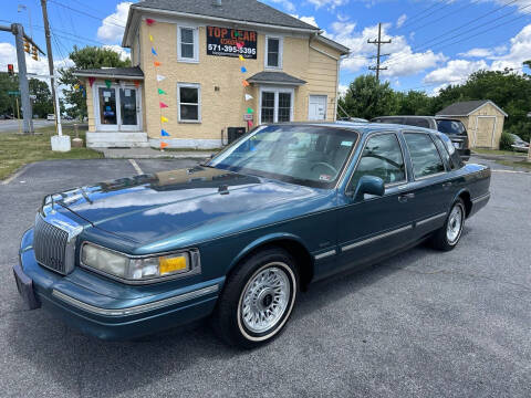 1996 Lincoln Town Car for sale at Top Gear Motors in Winchester VA