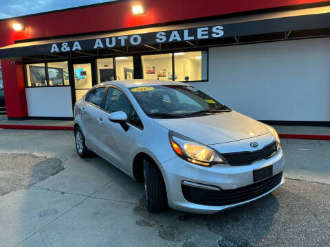 2017 Kia Rio for sale at A&A Auto Sales in Fairhaven MA