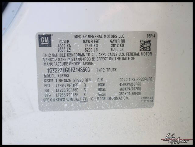 2015 GMC Sierra 2500HD