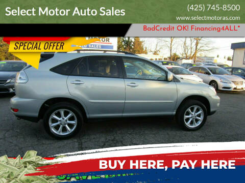 2009 Lexus RX 350 for sale at Select Motor Auto Sales in Lynnwood WA