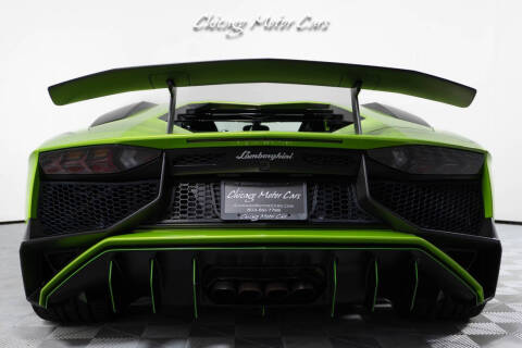 2016 Lamborghini Aventador LP 750-4 SV