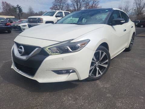 2016 Nissan Maxima for sale at Cruisin' Auto Sales in Madison IN