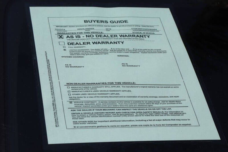 2019 Toyota Highlander XLE