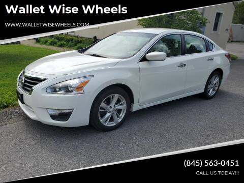 2013 Nissan Altima for sale at Wallet Wise Wheels in Montgomery NY