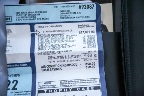 2005 Ford Ranger EDGE