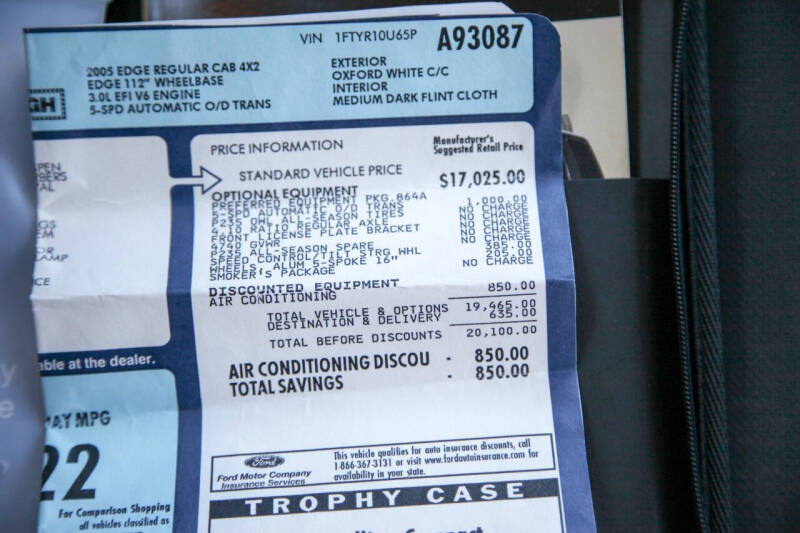 2005 Ford Ranger EDGE