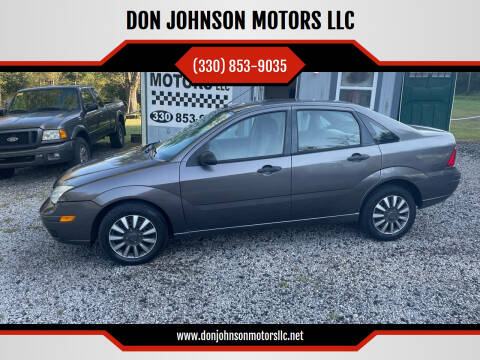 2007 Ford Focus for sale at DON JOHNSON MOTORS LLC in Lisbon OH