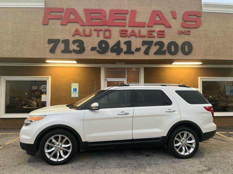 2013 Ford Explorer for sale at Fabela's Auto Sales Inc. in South Houston TX