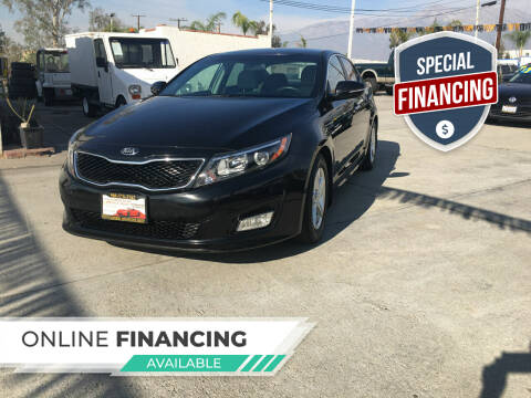 2015 Kia Optima for sale at CALIFORNIA AUTO FINANCE GROUP in Fontana CA