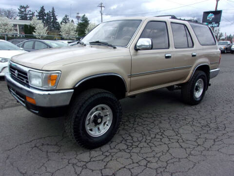 1995 Toyota 4Runner for sale at MERICARS AUTO NW in Milwaukie OR