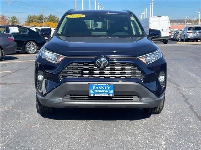 Used 2019 Toyota RAV4 XLE Premium with VIN JTMA1RFV6KD013548 for sale in Mishawaka, IN