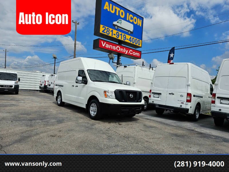 2019 Nissan NV for sale at Auto Icon in Houston TX