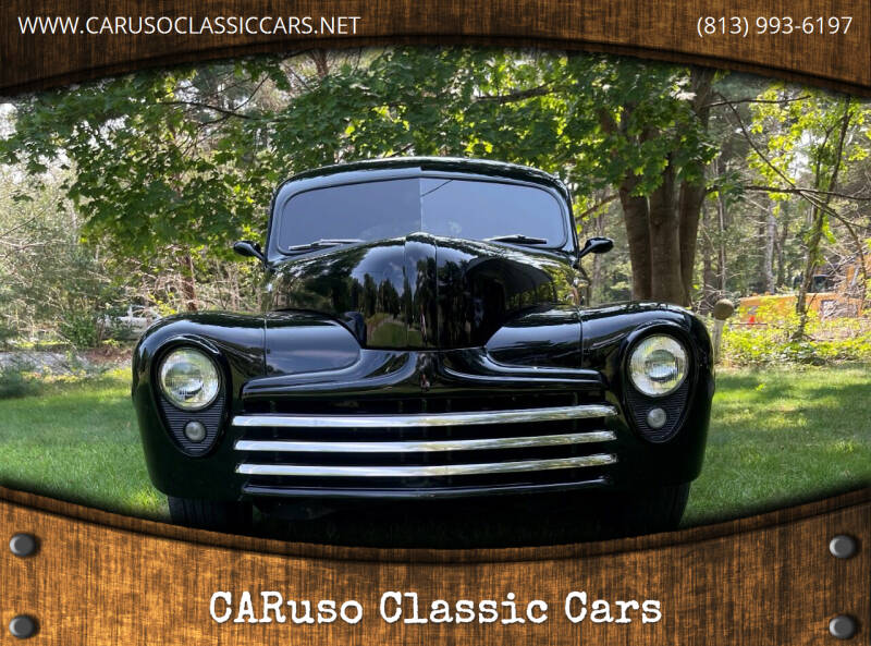 1947 Ford Deluxe Super Coupe for sale at CARuso Classic Cars in Tampa FL