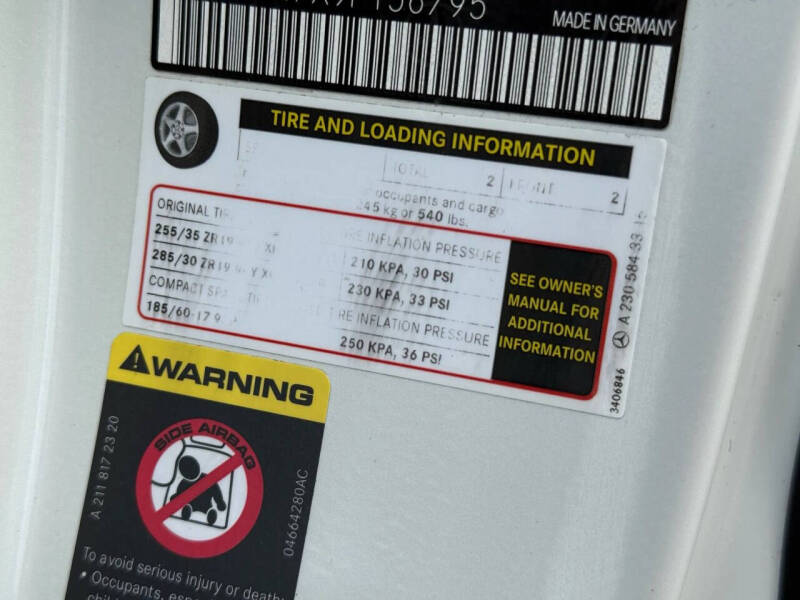 2009 Mercedes-Benz SL-Class SL 550