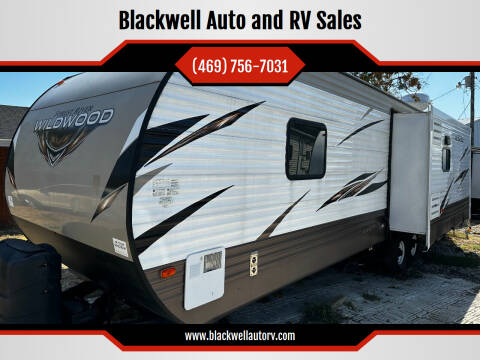 2019 Forest River Wildwood for sale at Blackwell Auto and RV Sales in Red Oak TX