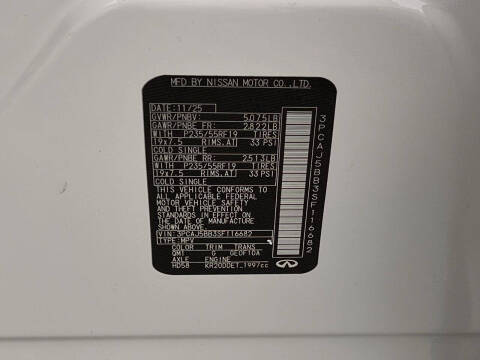 2025 Infiniti QX50 Luxe