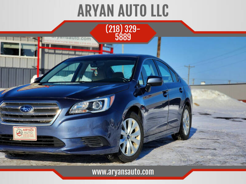 2017 Subaru Legacy for sale at ARYAN AUTO LLC in Moorhead MN