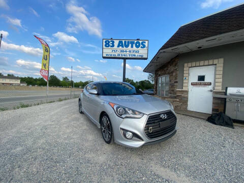 2016 Hyundai Veloster for sale at 83 Autos in York PA