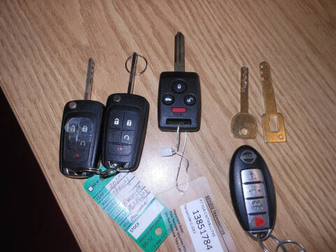 Keys cut, Keys Programmed