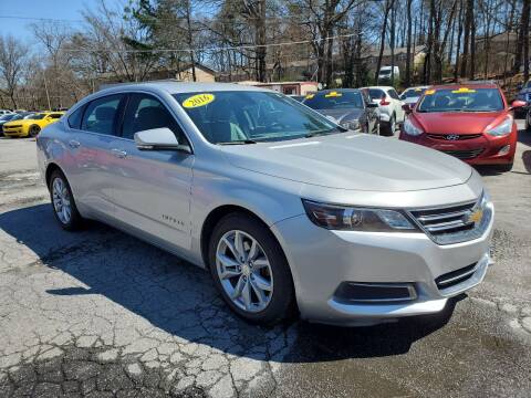 2016 Chevrolet Impala for sale at Import Plus Auto Sales in Norcross GA