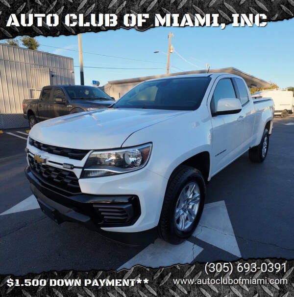 2021 Chevrolet Colorado for sale at AUTO CLUB OF MIAMI, INC in Miami FL