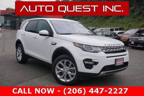 2017 Land Rover Discovery Sport