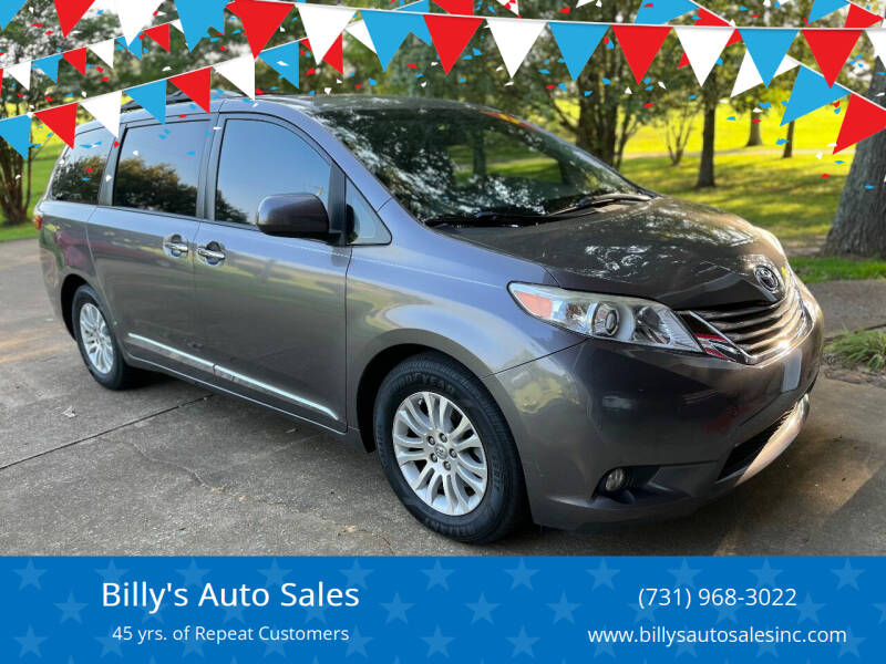 2017 Toyota Sienna for sale at Billy's Auto Sales in Lexington TN